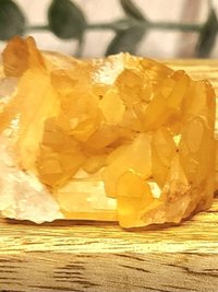Tangerine Quartz Clusters