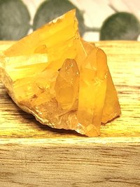 Tangerine Quartz Clusters