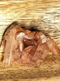 Tangerine Quartz Clusters