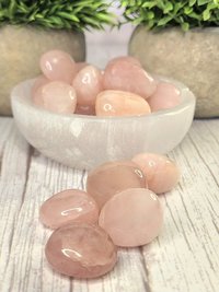 Rose Quartz Tumbles
