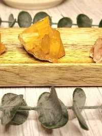 Tangerine Quartz Clusters