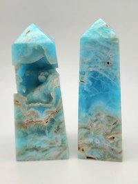 Blue Aragonite Towers
