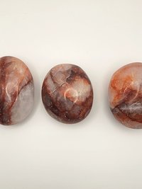 Fire Quartz Palm Stones
