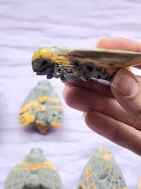 Bumble Bee Jasper Bee Carvings 