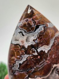 Druzy Brecciated Jasper Flame #4