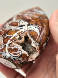 Druzy Brecciated Jasper Flame #4