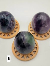 Rainbow Fluorite Eggs