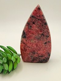 Rhodonite Tear Drop Ornament