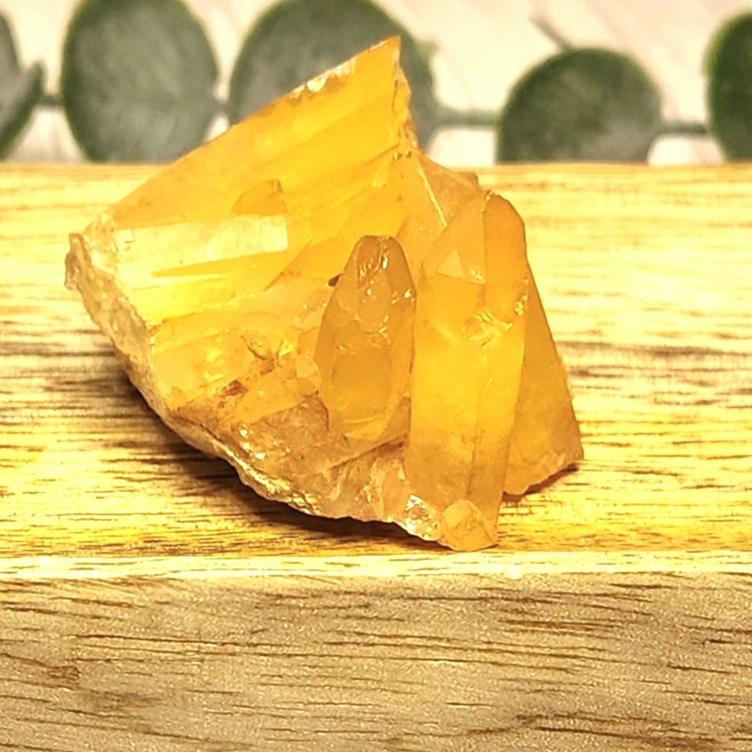 Tangerine Quartz Clusters