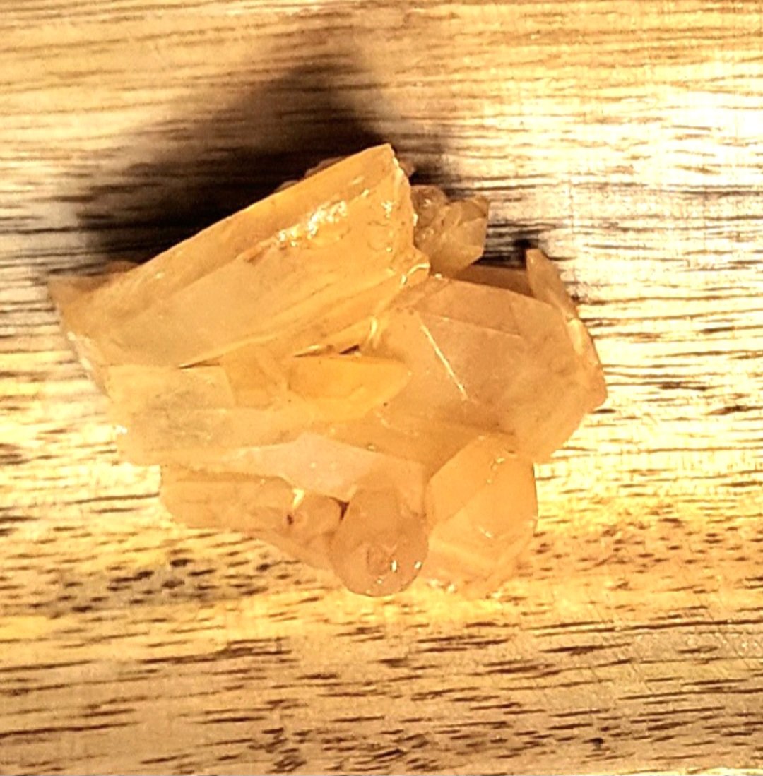 Tangerine Quartz Clusters