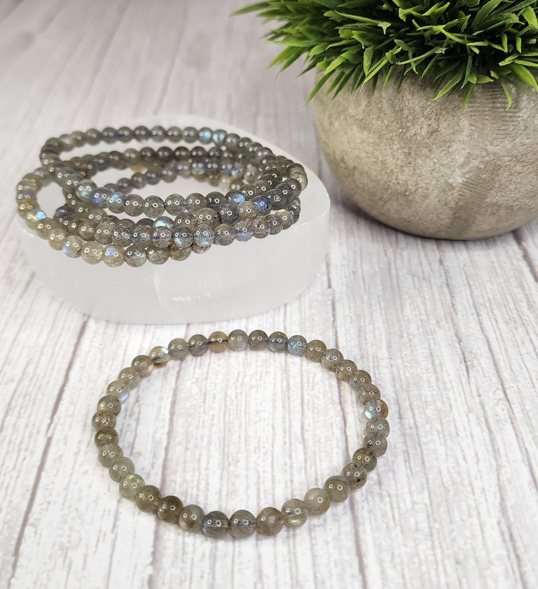 Labradorite Bracelet - 6mm