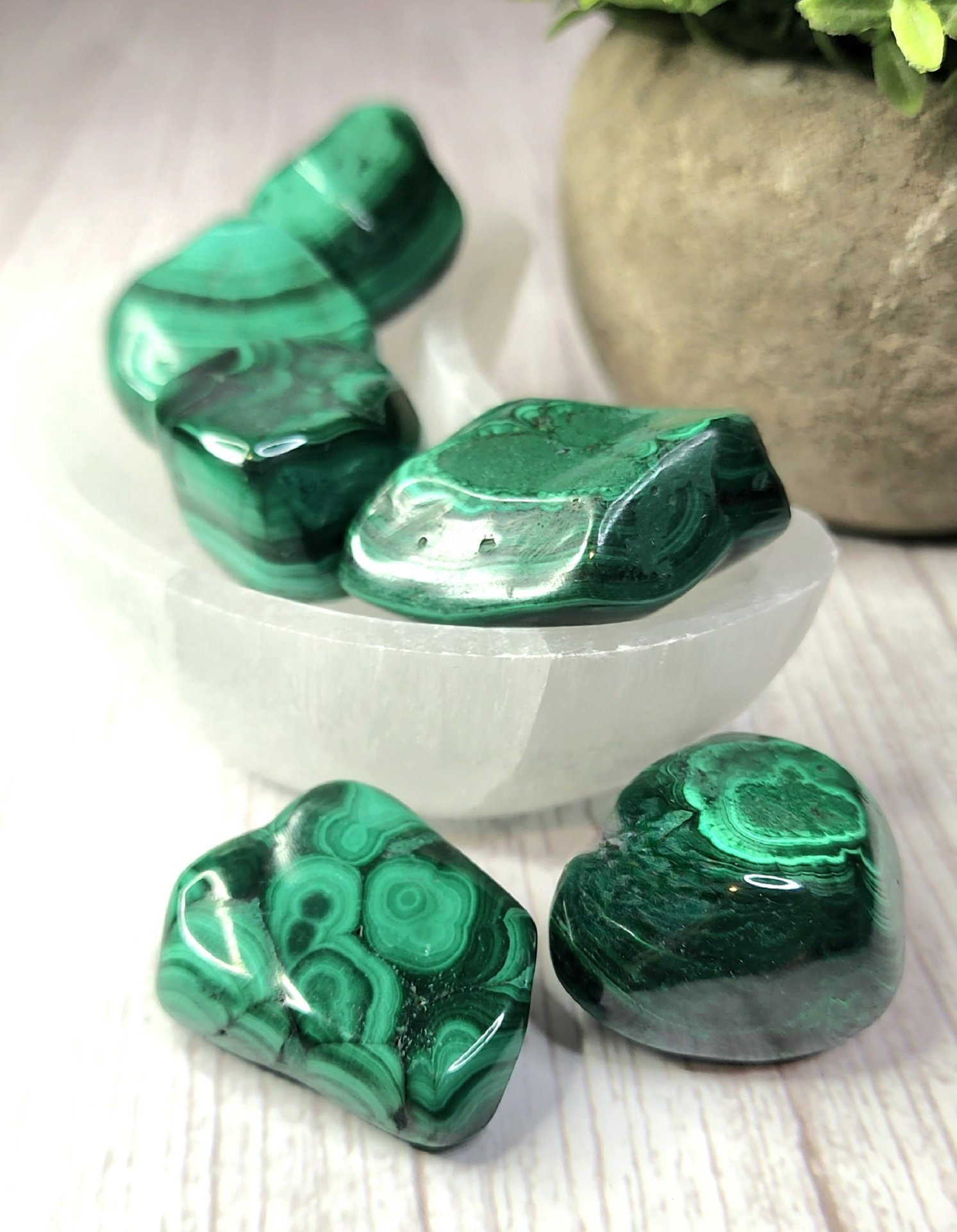 Malachite Tumbles