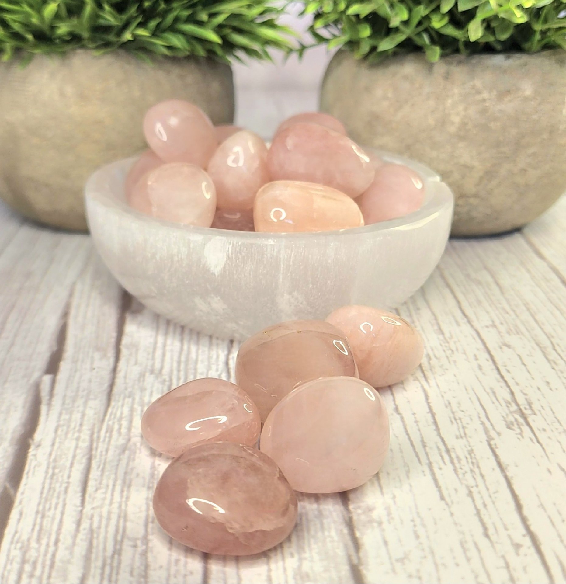 Rose Quartz Tumbles