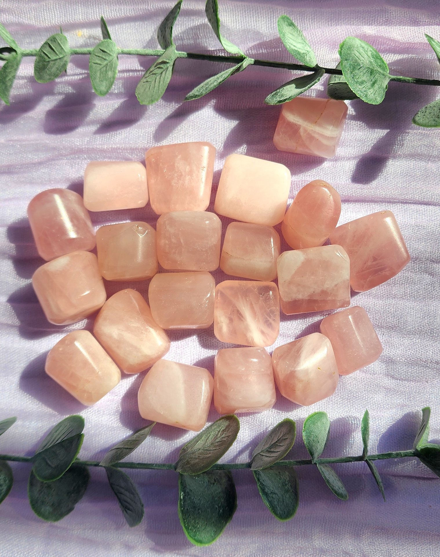 Rose Quartz Tumbles