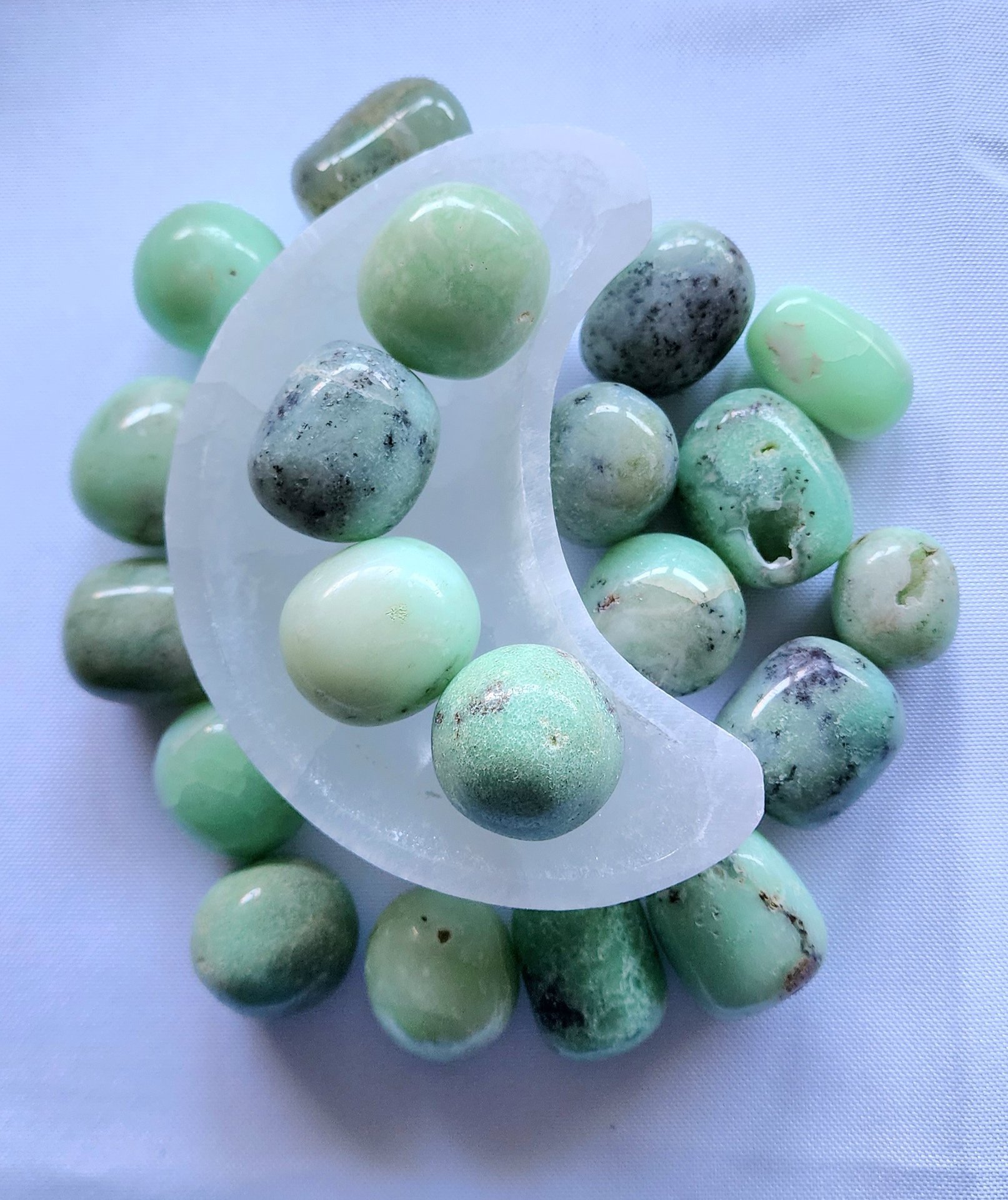 Chrysoprase Tumbles