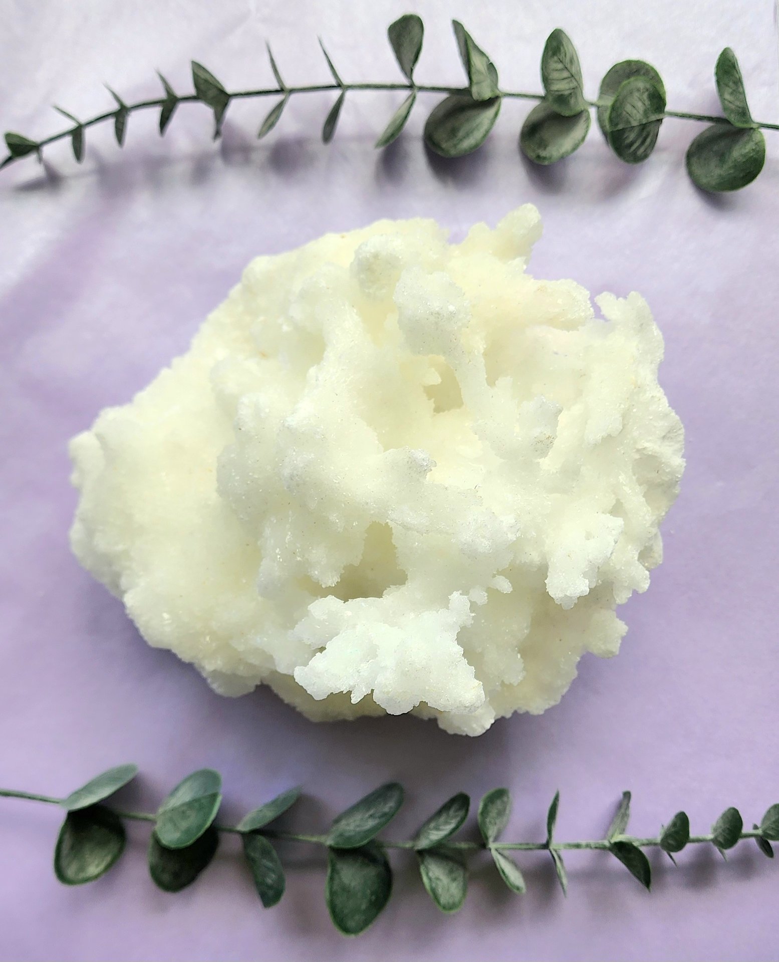 White Aragonite Specimen #2
