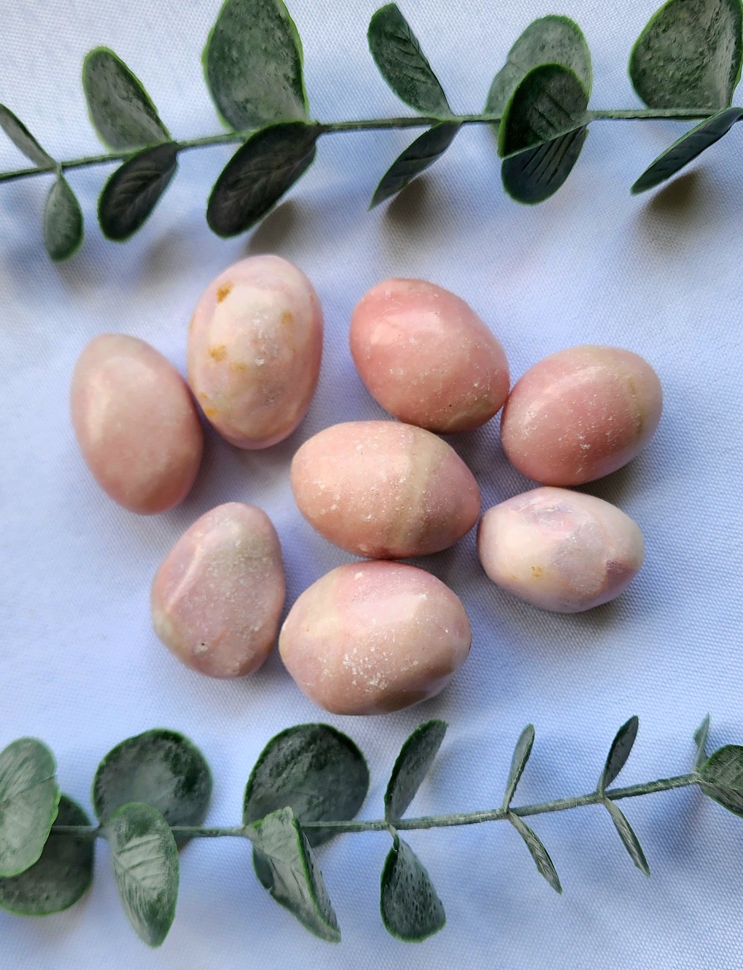 Pink Opal Tumbles
