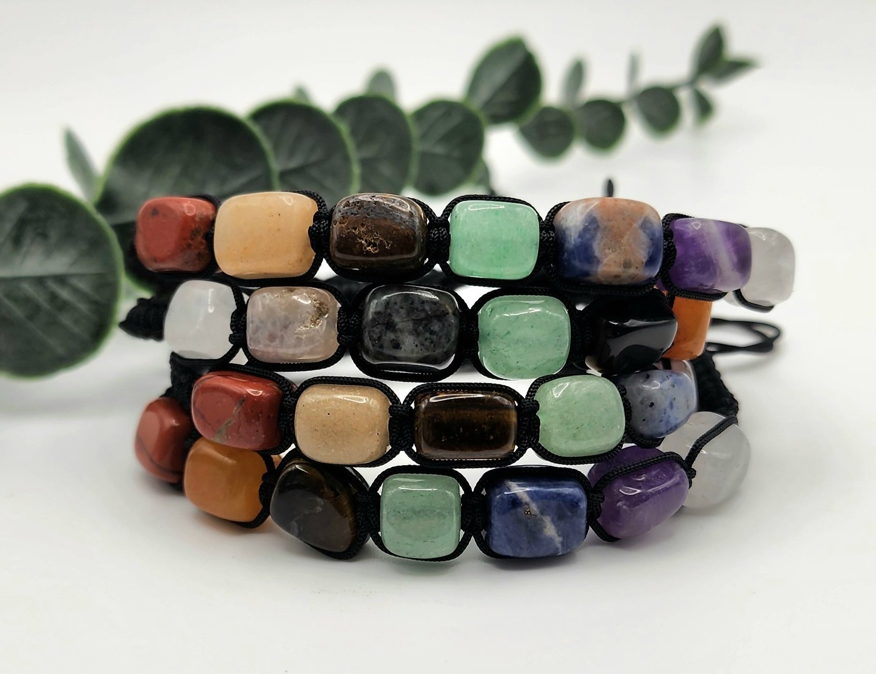 Adjustable Chakra Bracelets