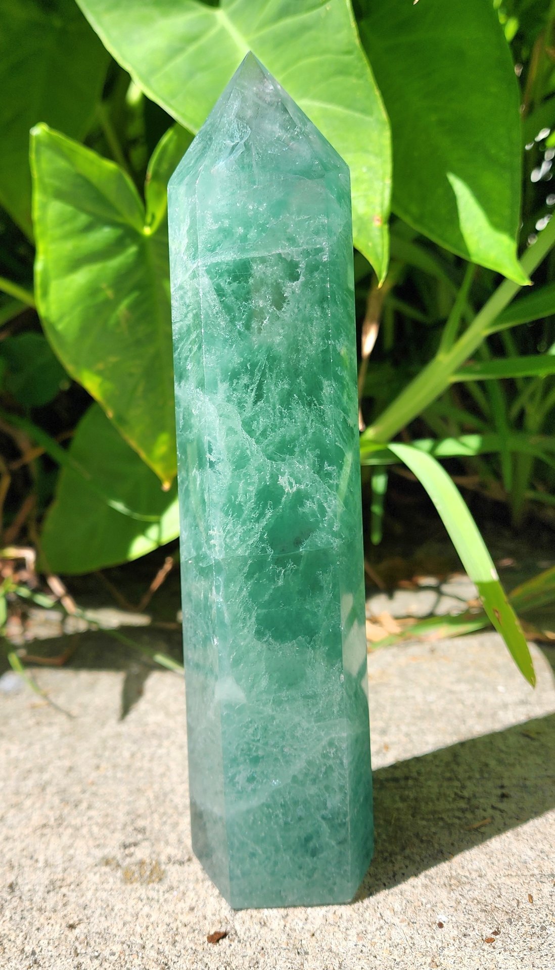 Green Fluorite Tower #2