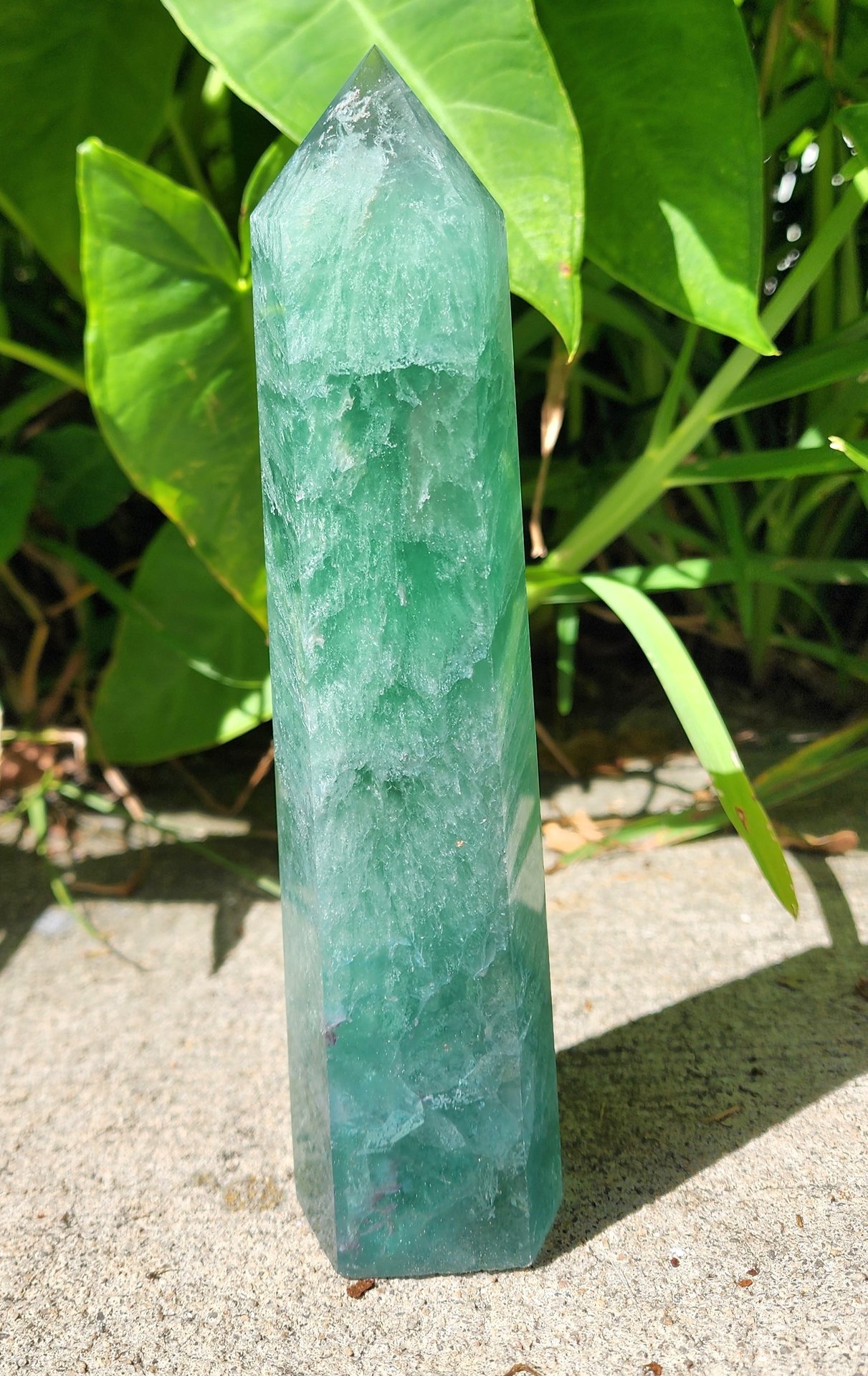 Green Fluorite Tower #2