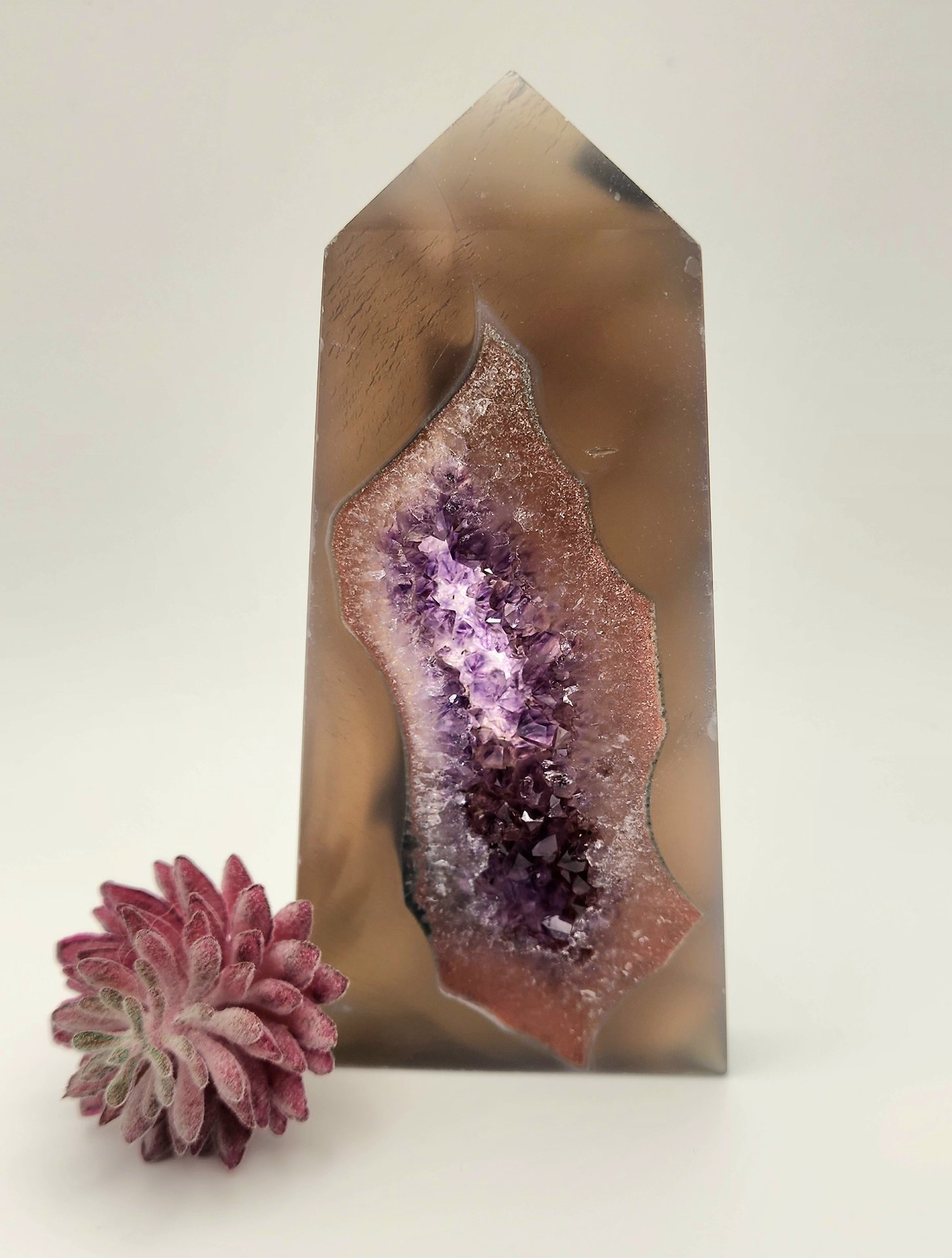 Amethyst Agate Ornament #4