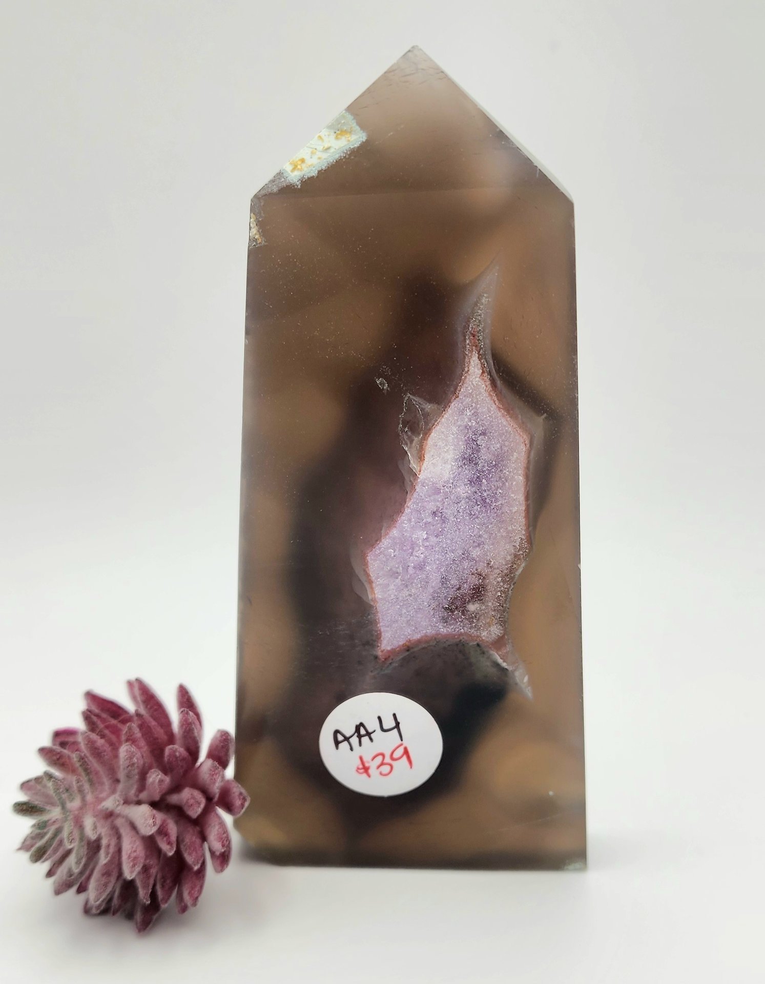 Amethyst Agate Ornament #4