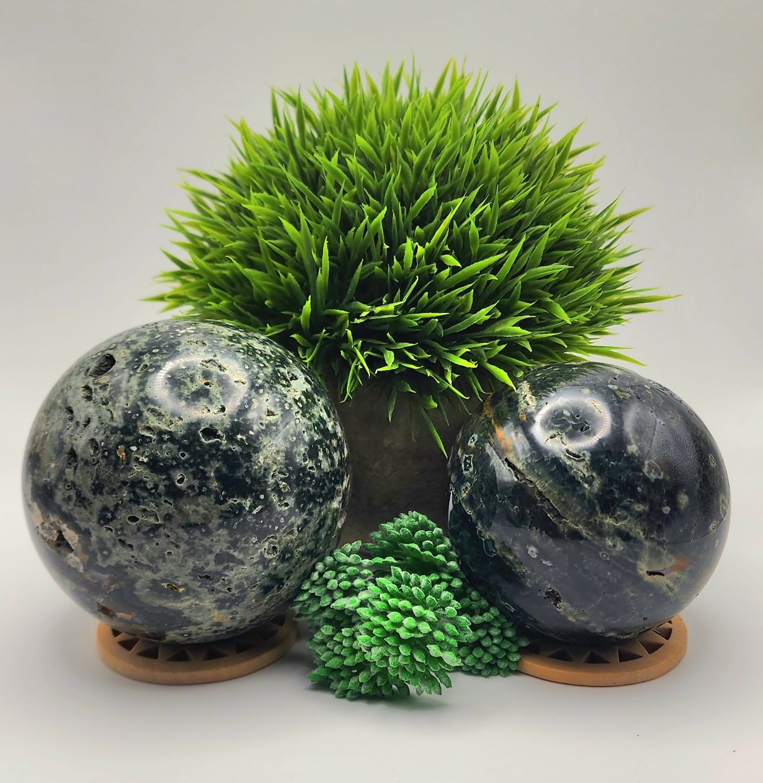 Ocean Jasper Spheres