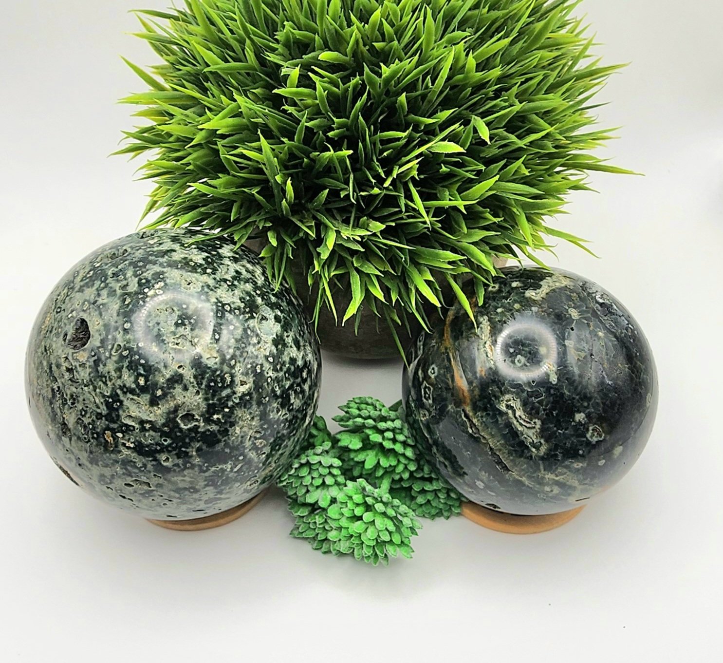 Ocean Jasper Spheres