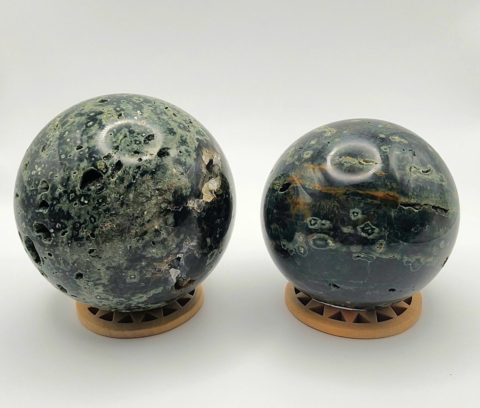 Ocean Jasper Spheres