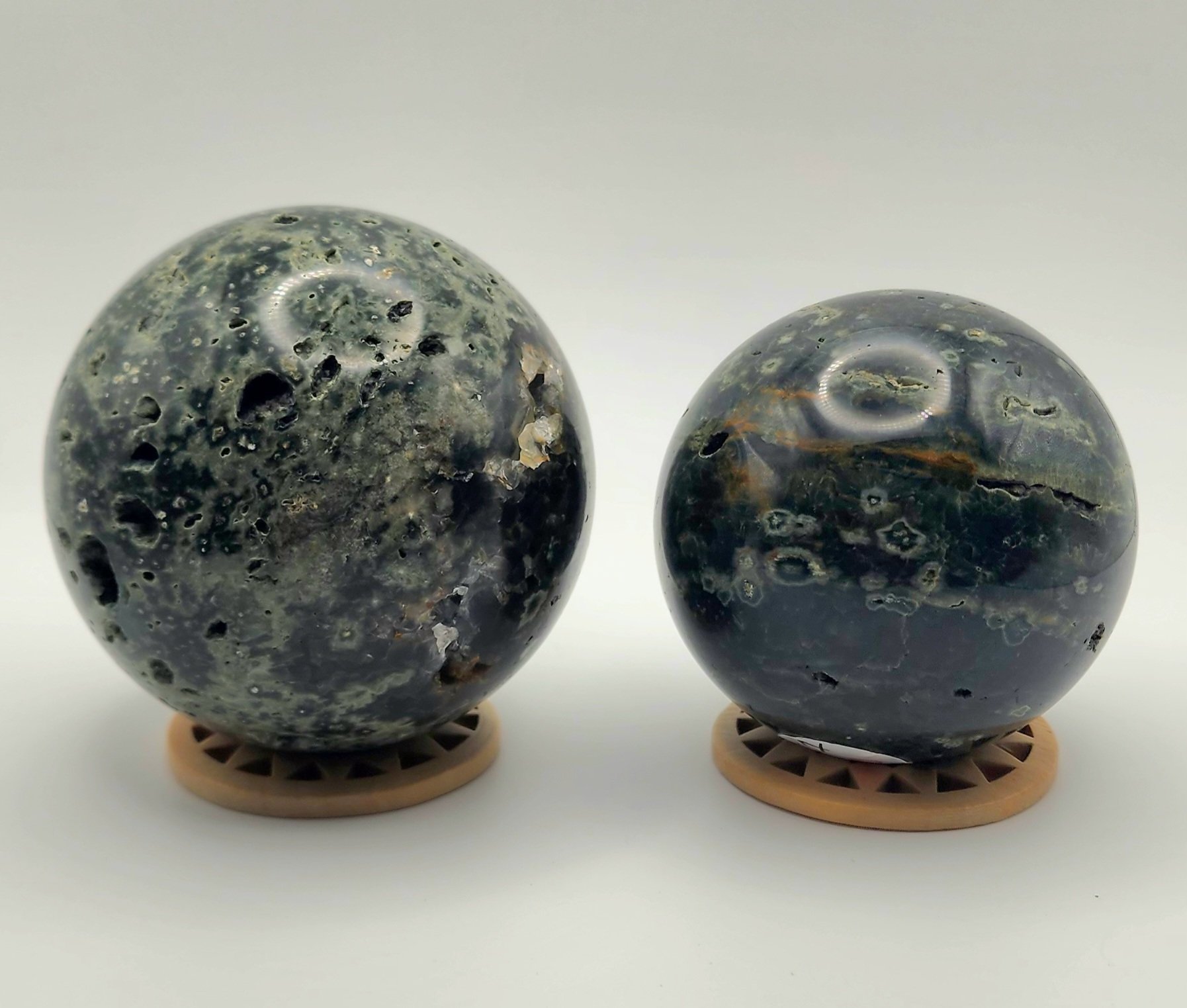 Ocean Jasper Spheres