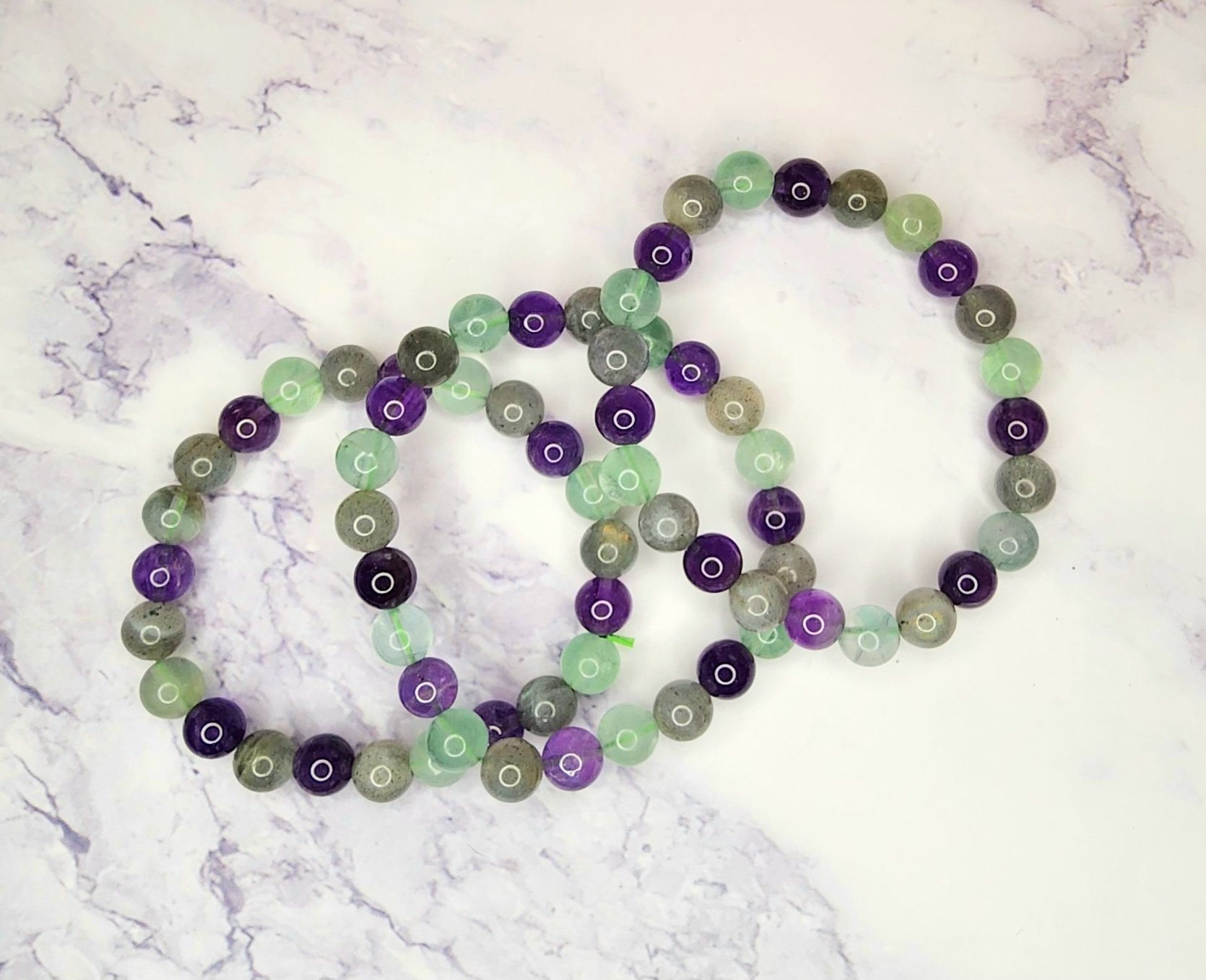 Crown Chakra Bracelets- 8mm