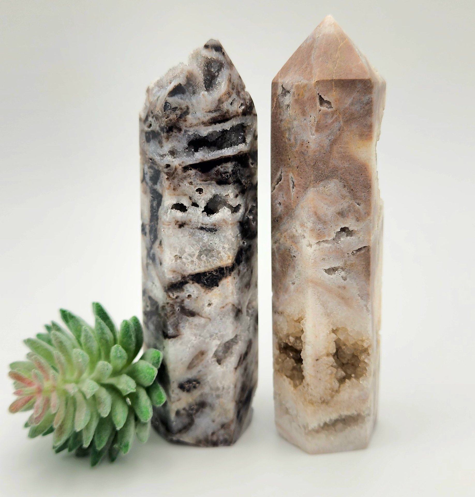 Druzy Sphalerite Points