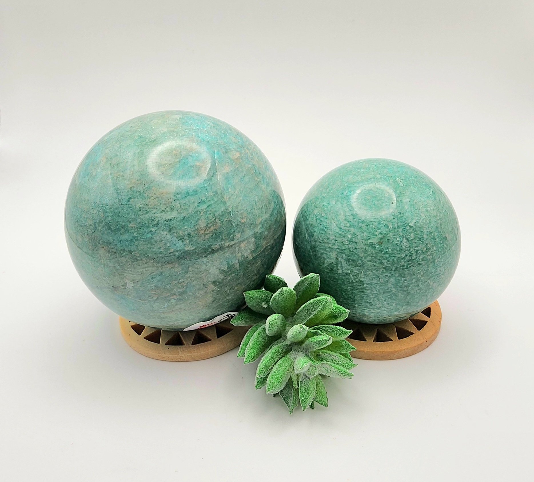 Amazonite Spheres