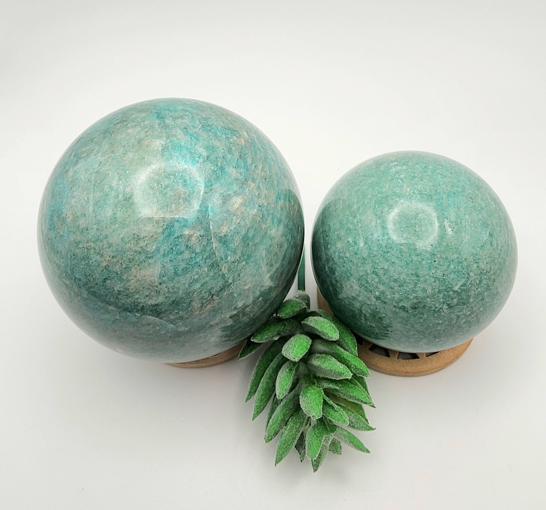 Amazonite Spheres