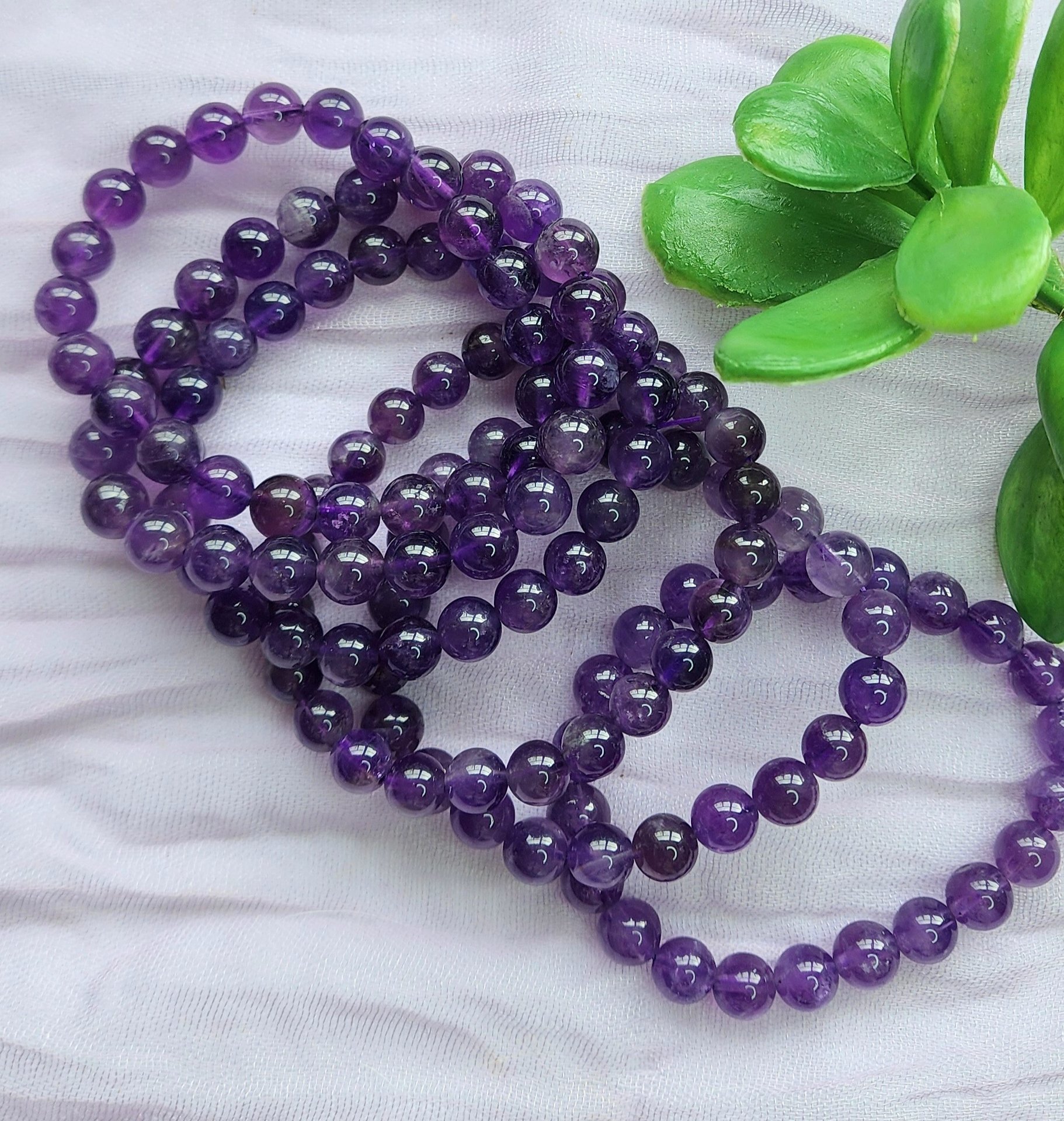 Amethyst Bracelets-8mm