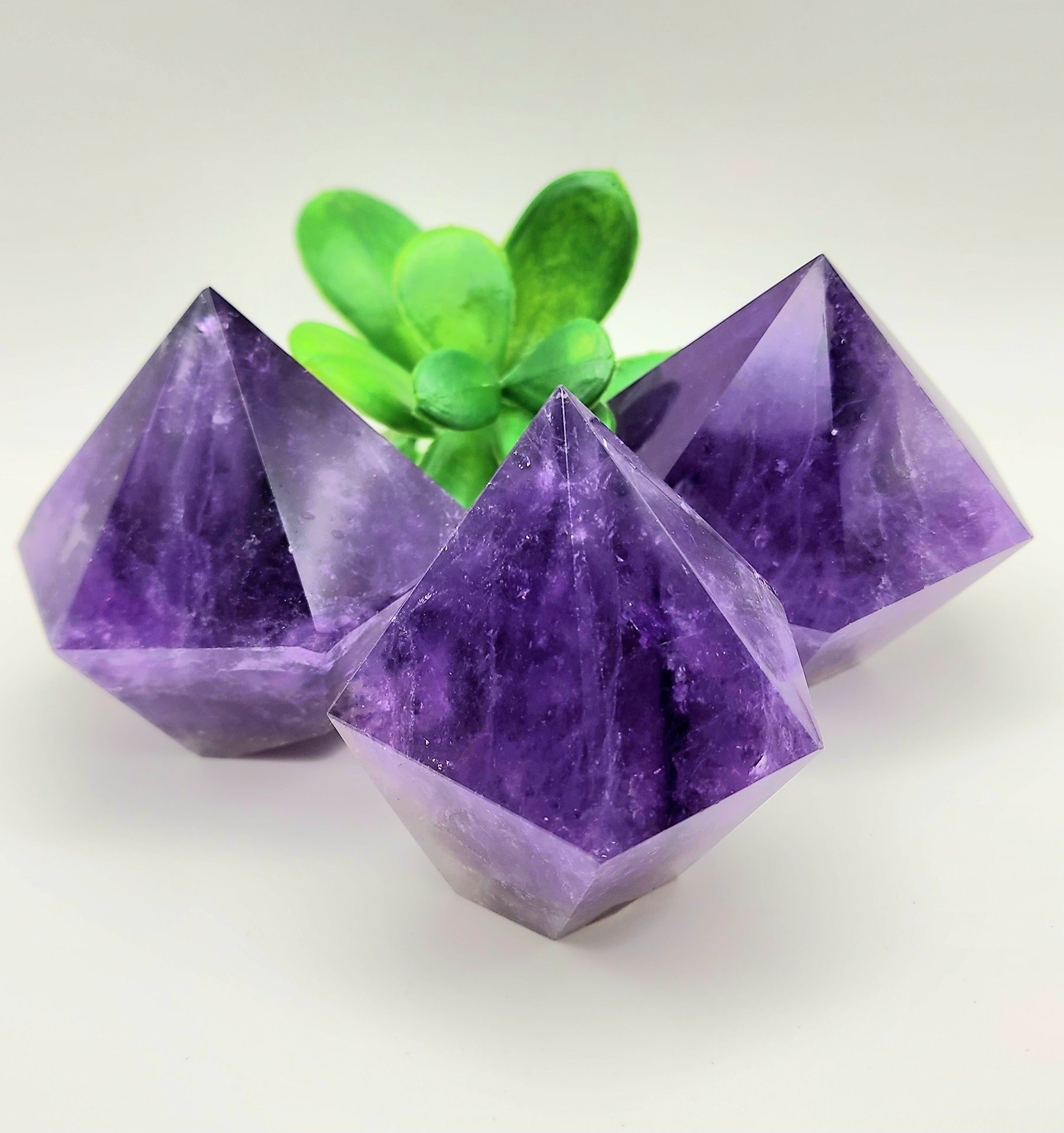 Amethyst Cupcake Freeforms