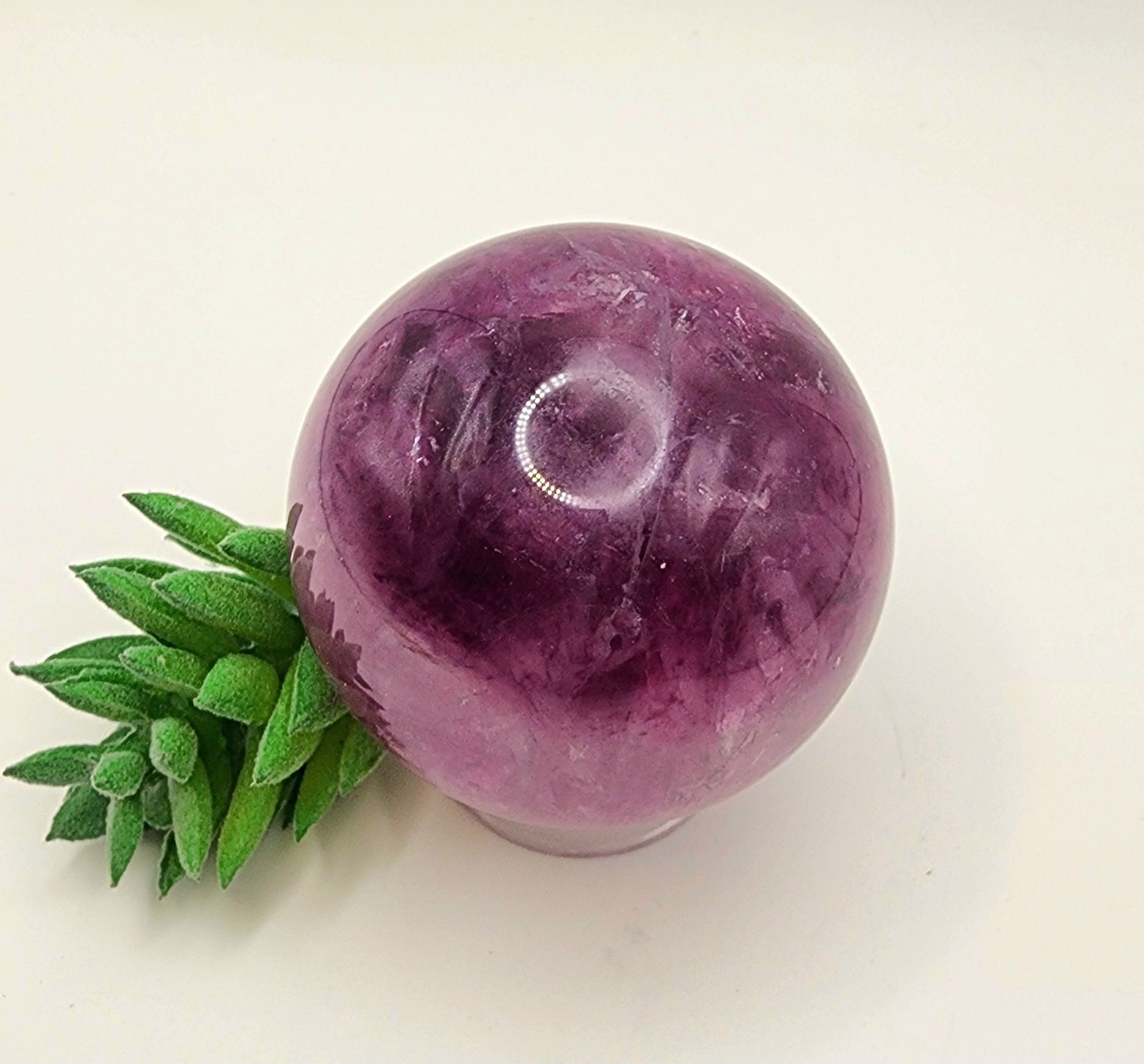 Purple Fluorite Sphere