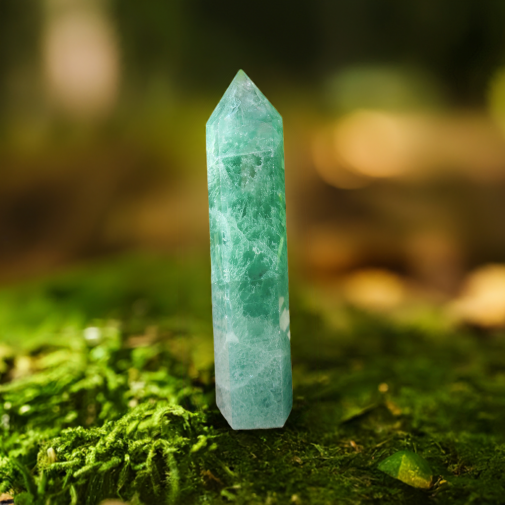 Green Fluorite Tower #2