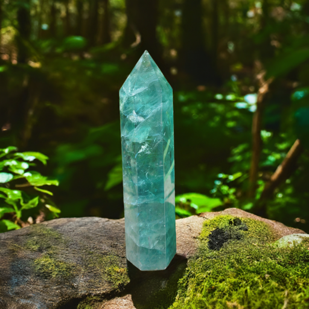 Green Fluorite Tower #3