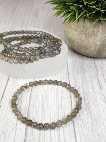 Labradorite Bracelet - 6mm