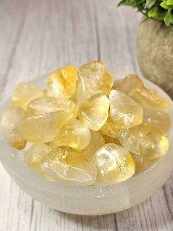 Citrine Tumbles (Heat Treated Amethyst) -  Small