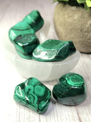 Malachite Tumbles
