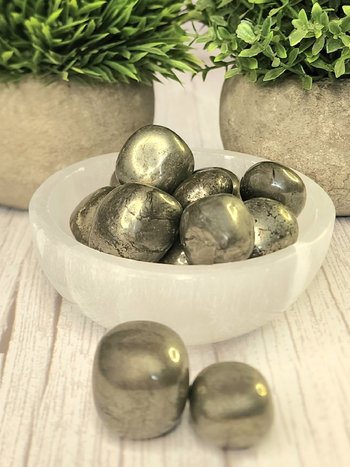 Pyrite Tumbles