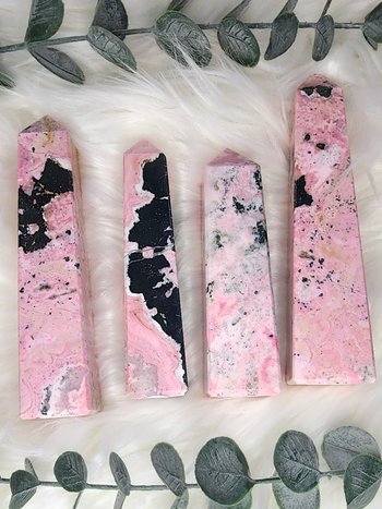 Peruvian Rhodonite Towers