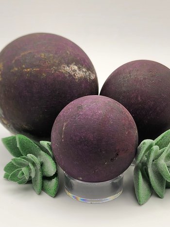 **Rare** Purpurite Spheres