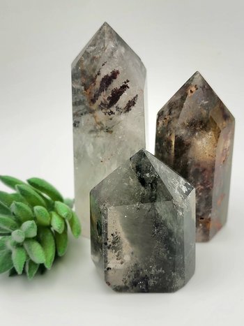Garden Quartz/Lodolite Points