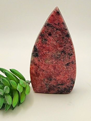 Rhodonite Tear Drop Ornament